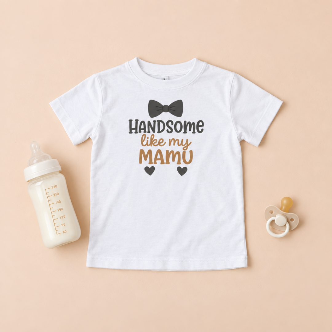 “Handsome Like My Mamu” Toddler Shirt