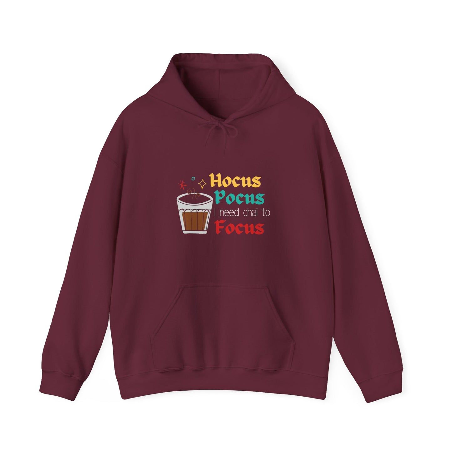 Hocus Pocus I Need Chai To Focus Hoodie