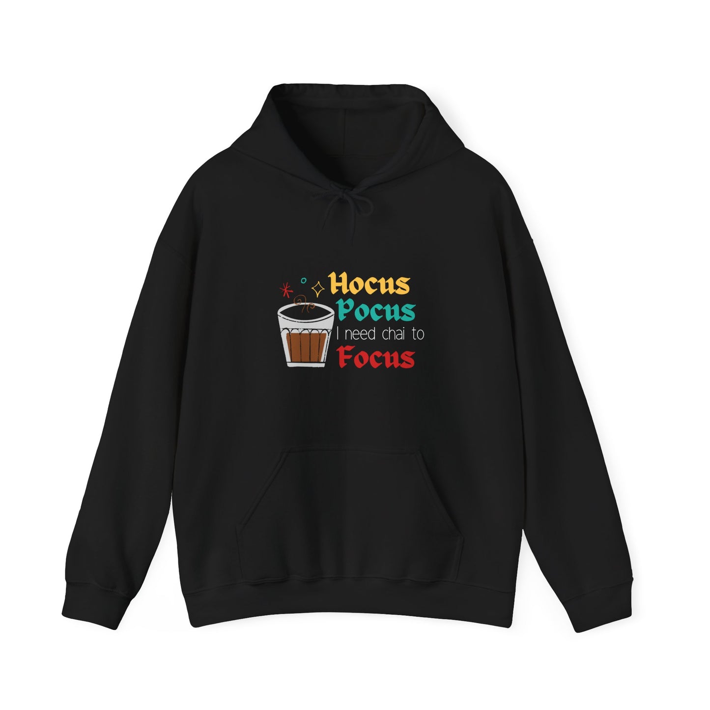 Hocus Pocus I Need Chai To Focus Hoodie