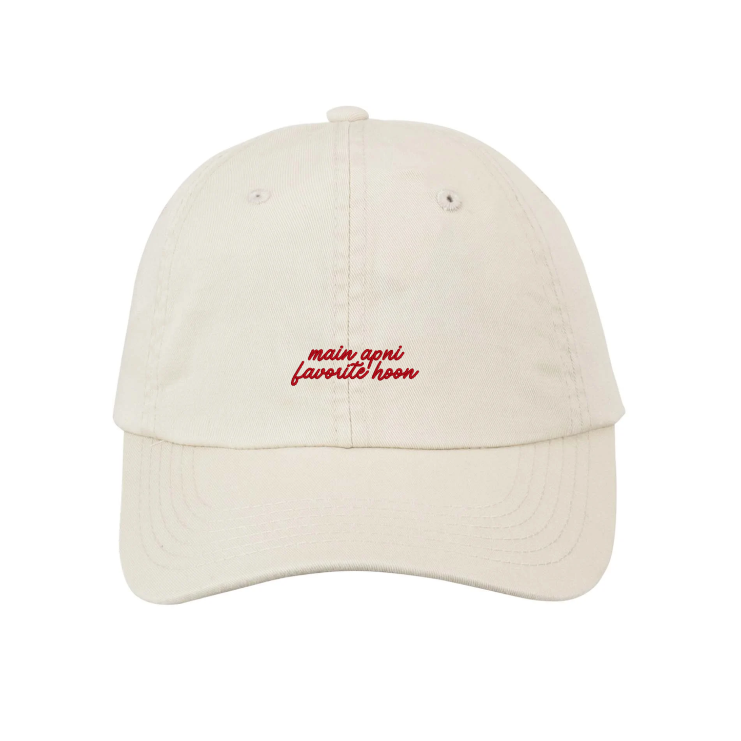 “Main Apni Favourite Hoon” Baseball Cap - SD Exclusive