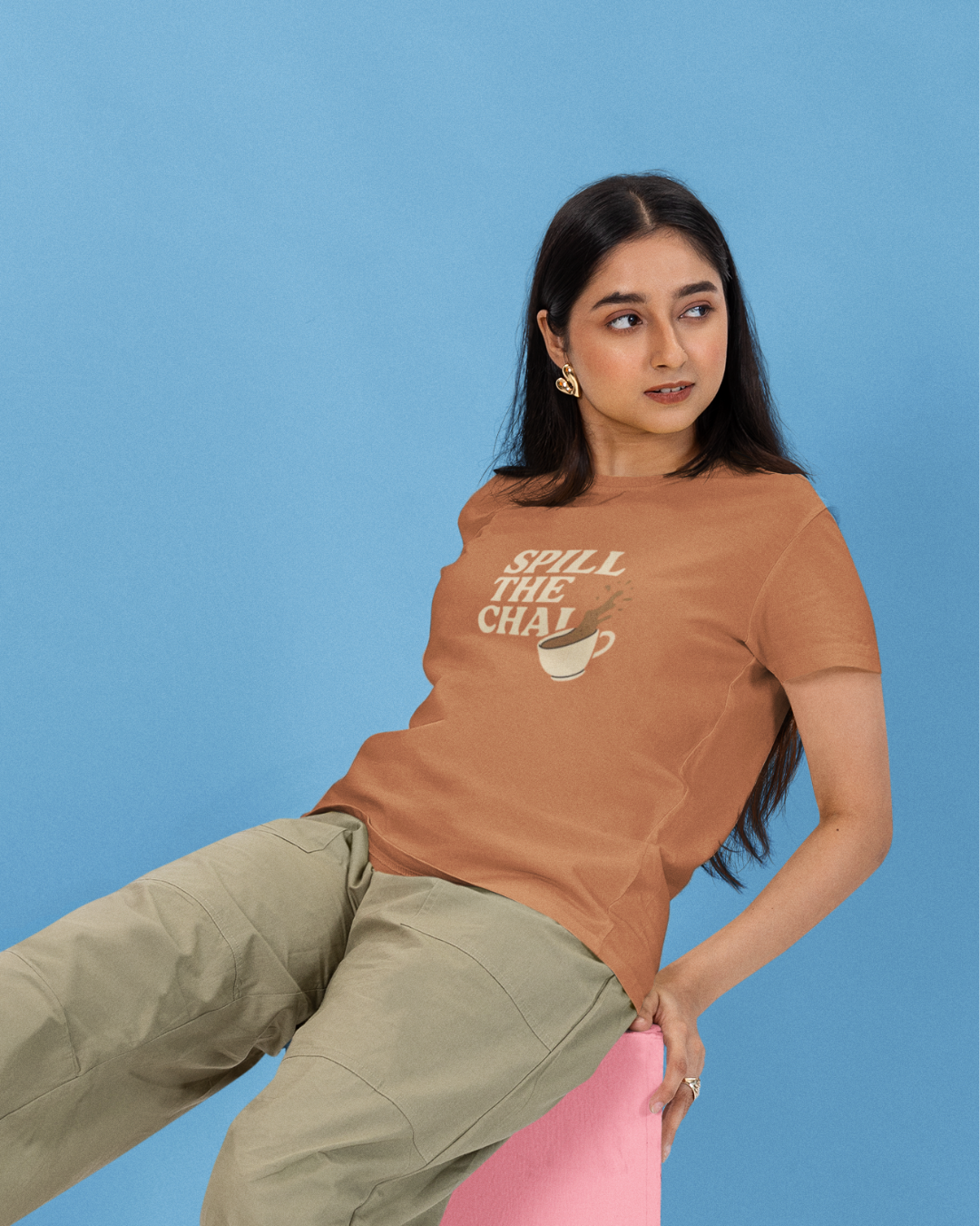 Spill The Chai Tee - Espresso