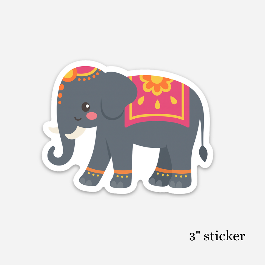 Elephant Sticker – SD Exclusive