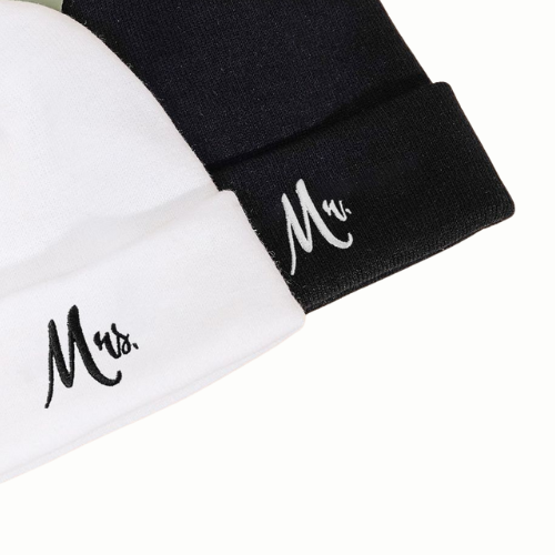 Mr. & Mrs. Beanie Set of 2