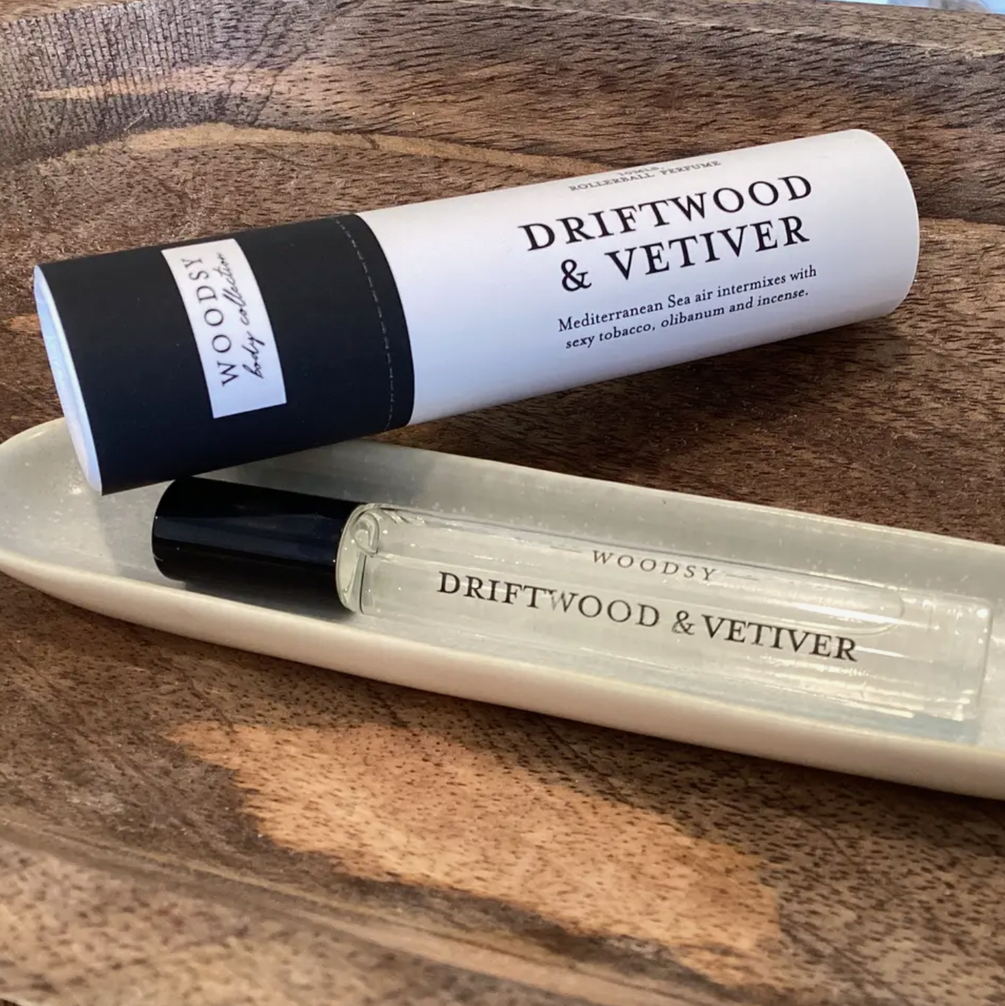 Driftwood & Vetiver/Roll-On Fragrance/For Him/10 mls
