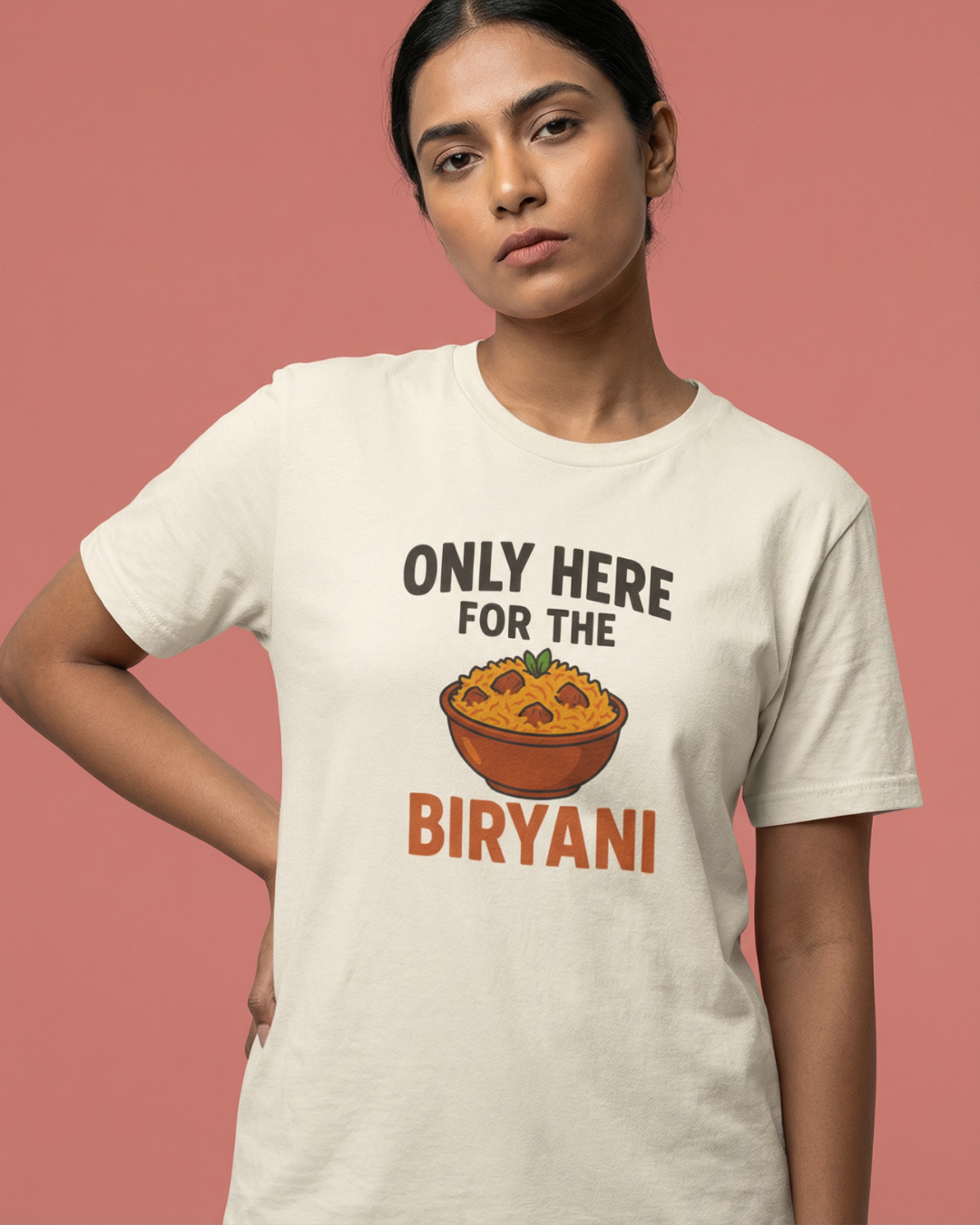 Only Here for the Biryani Tee