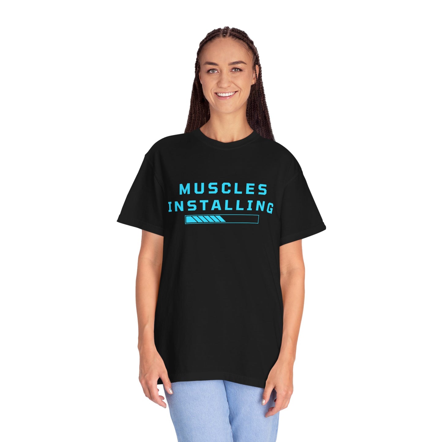 Muscles Installing Tee