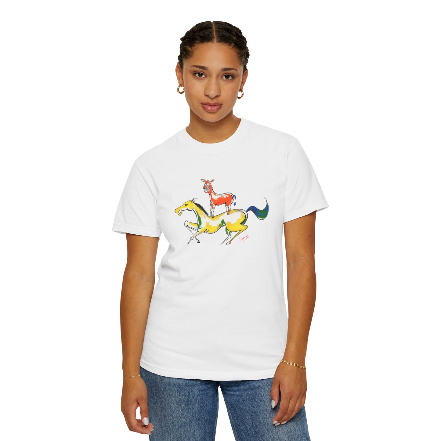 Majnu Bhai Painting Tee