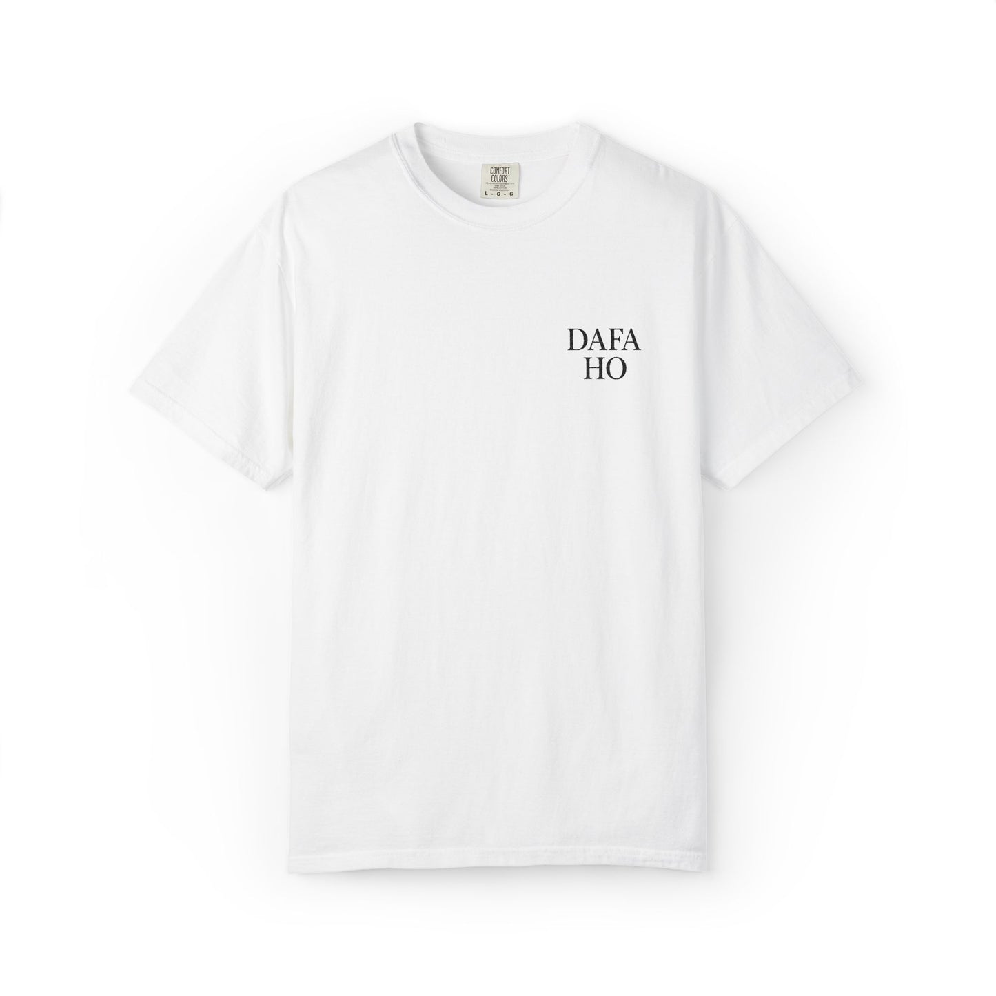 Dafa Ho Embroidered Tee - White