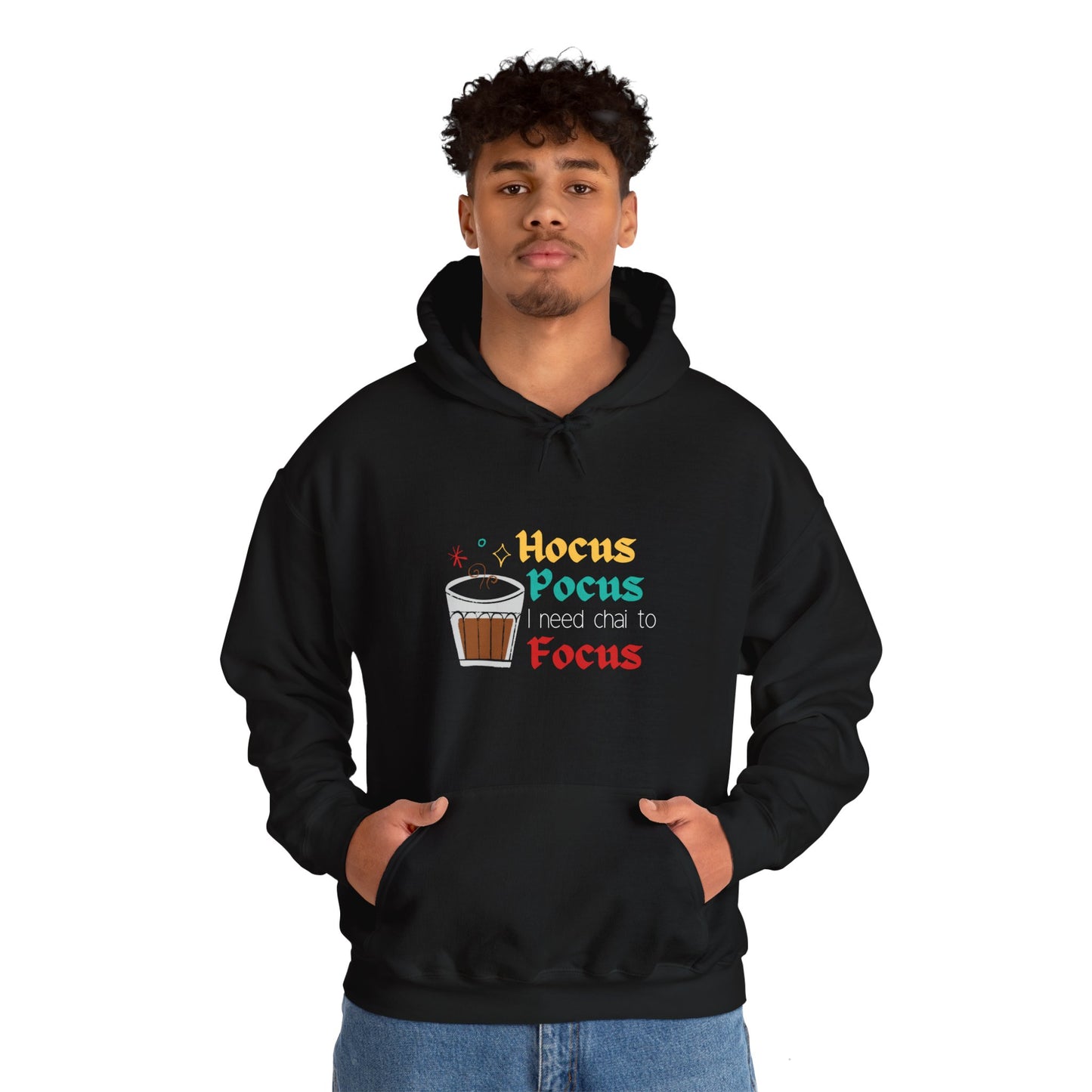 Hocus Pocus I Need Chai To Focus Hoodie