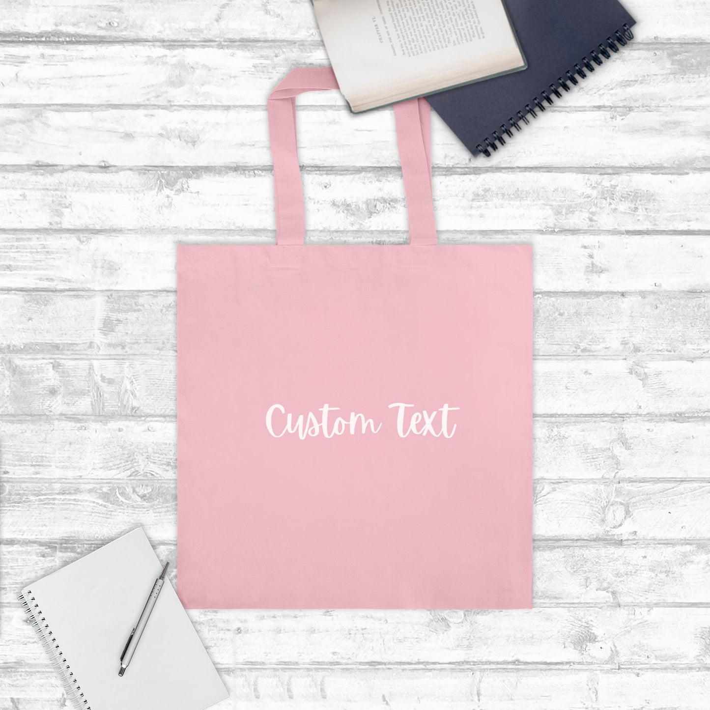 Custom Text - Tote Bag Lightweight