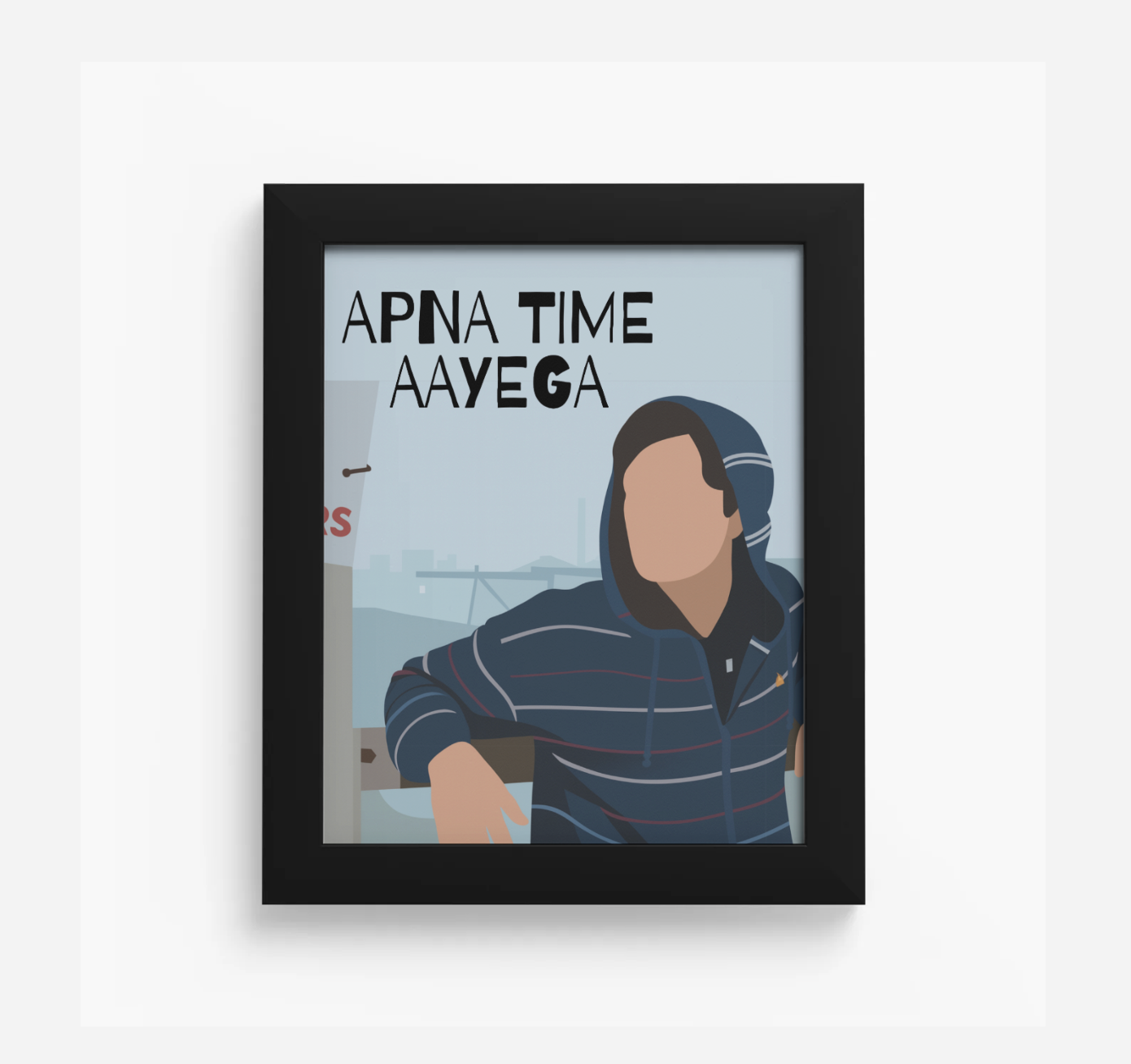 Gully Boy “Apna Time Aayega” 8x10 Framed Print