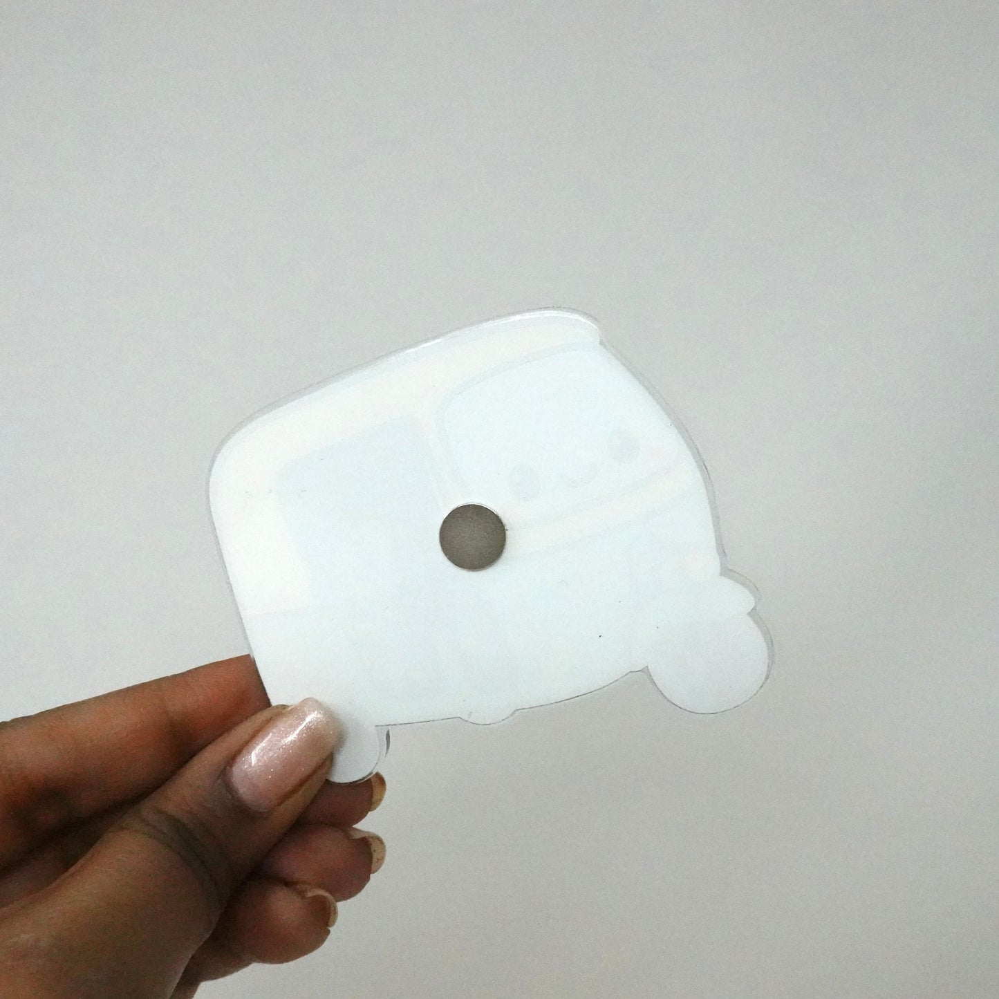 Auto Rickshaw Acrylic Magnet – SD Exclusive