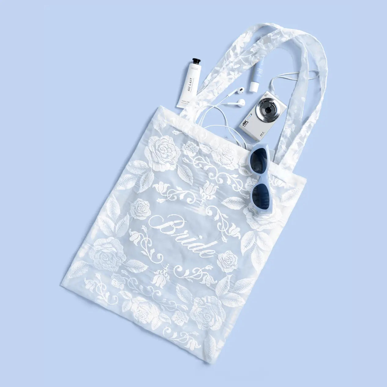 Bride Lace Tote