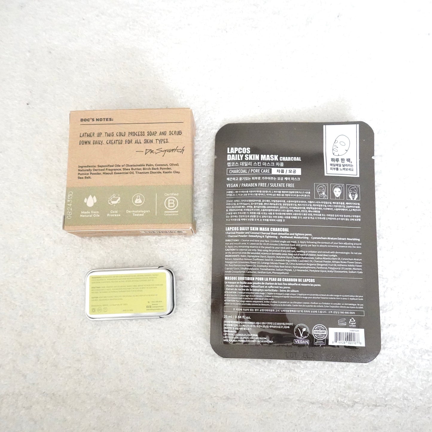 The Deep Clean Essentials Set โ Birchwood Breeze Soap + Charcoal Mask + Vetiver Cologne