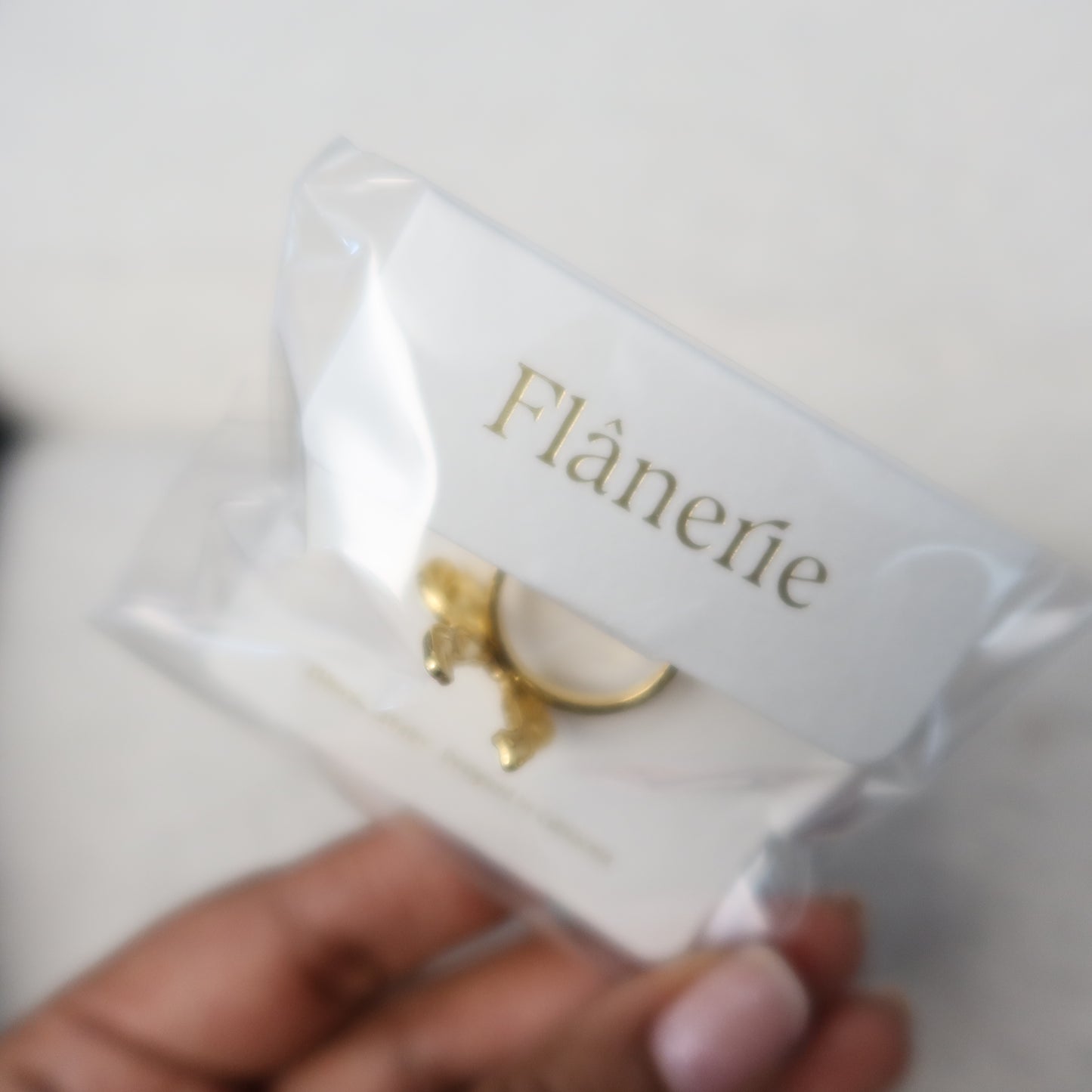 Waverly 18K Non-Tarnish Bow Adjustable Ring - Yellow Gold