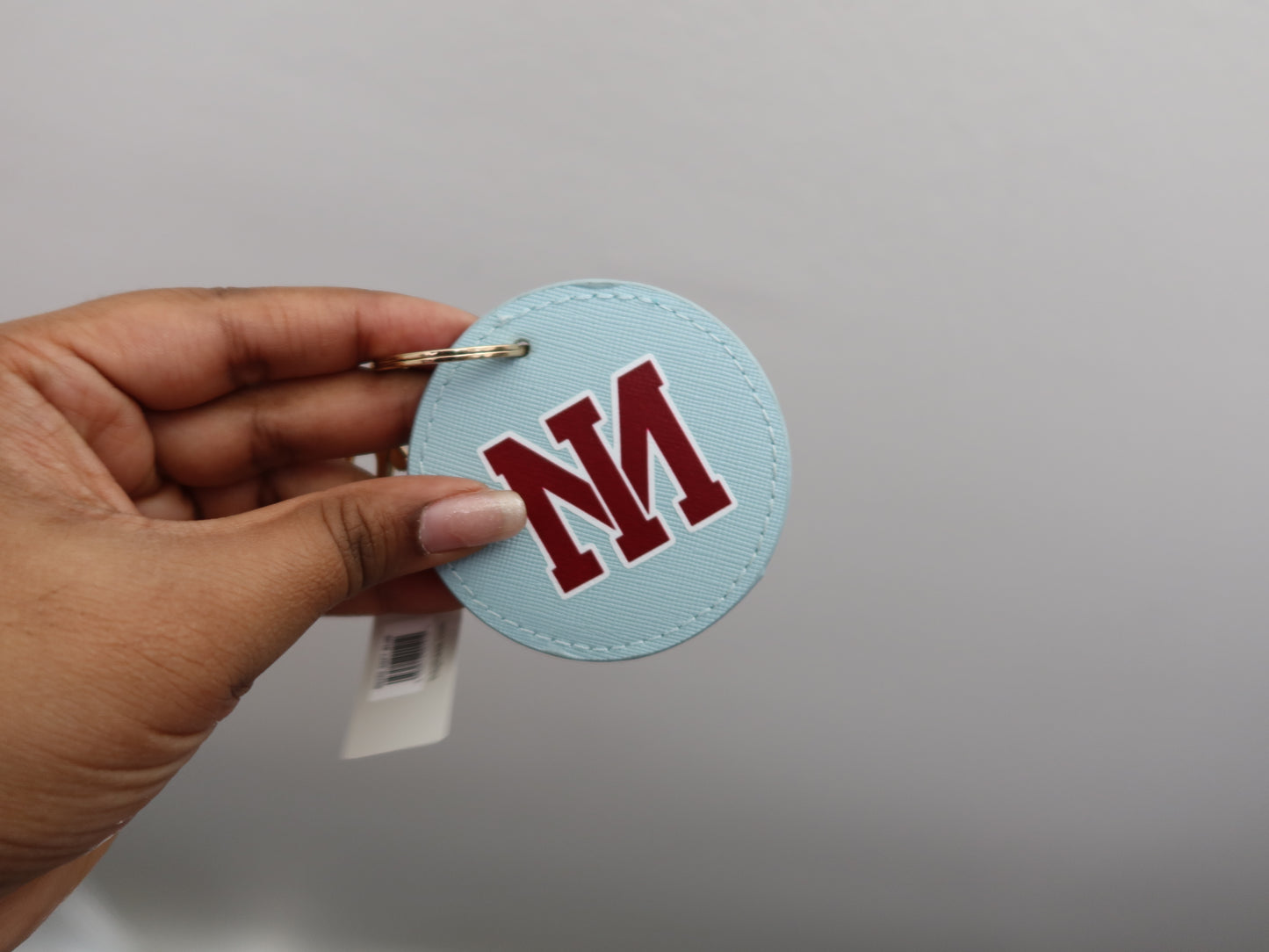 MI Keychain - Sky Blue Circle