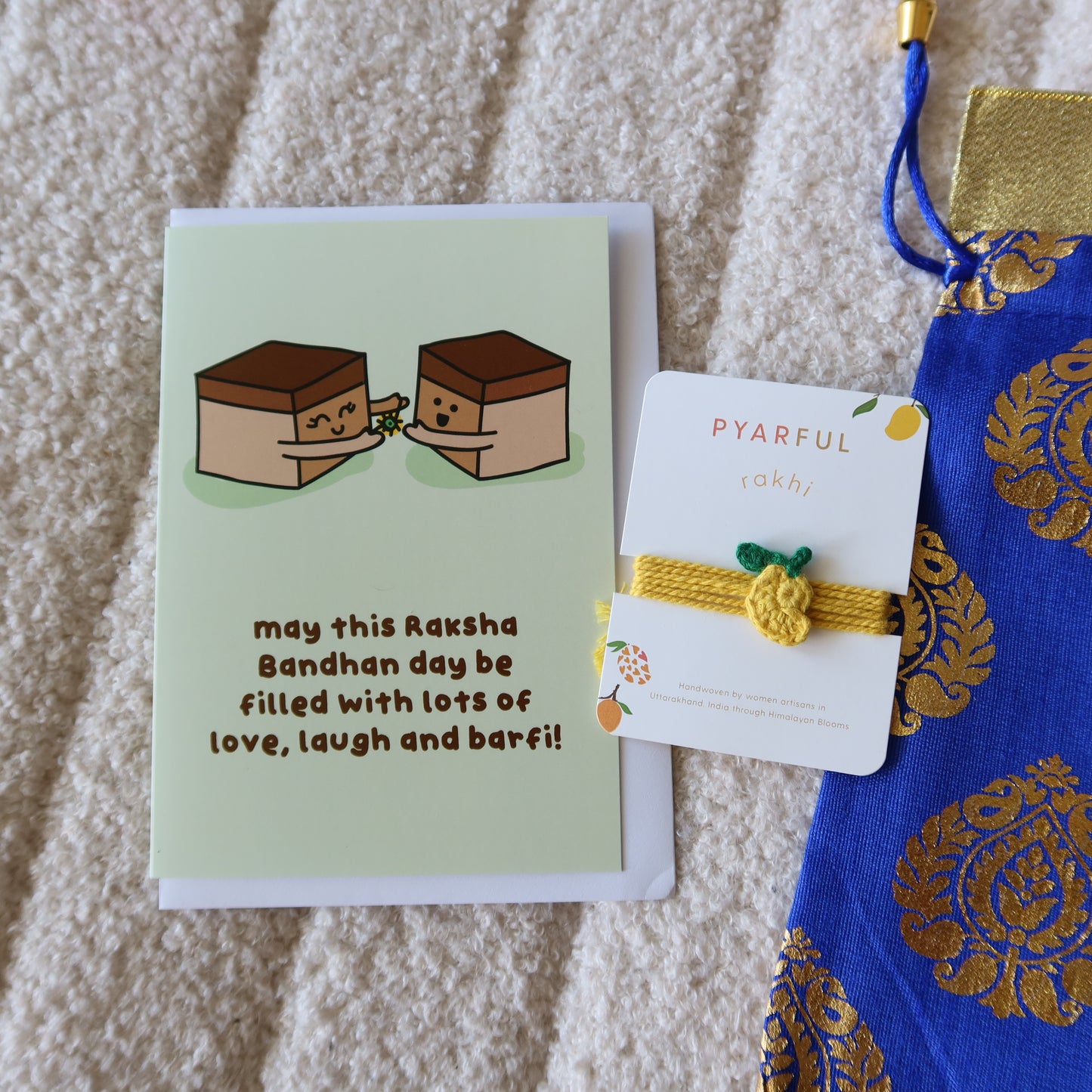 Love, Laugh & Barfi Rakhi Bundle
