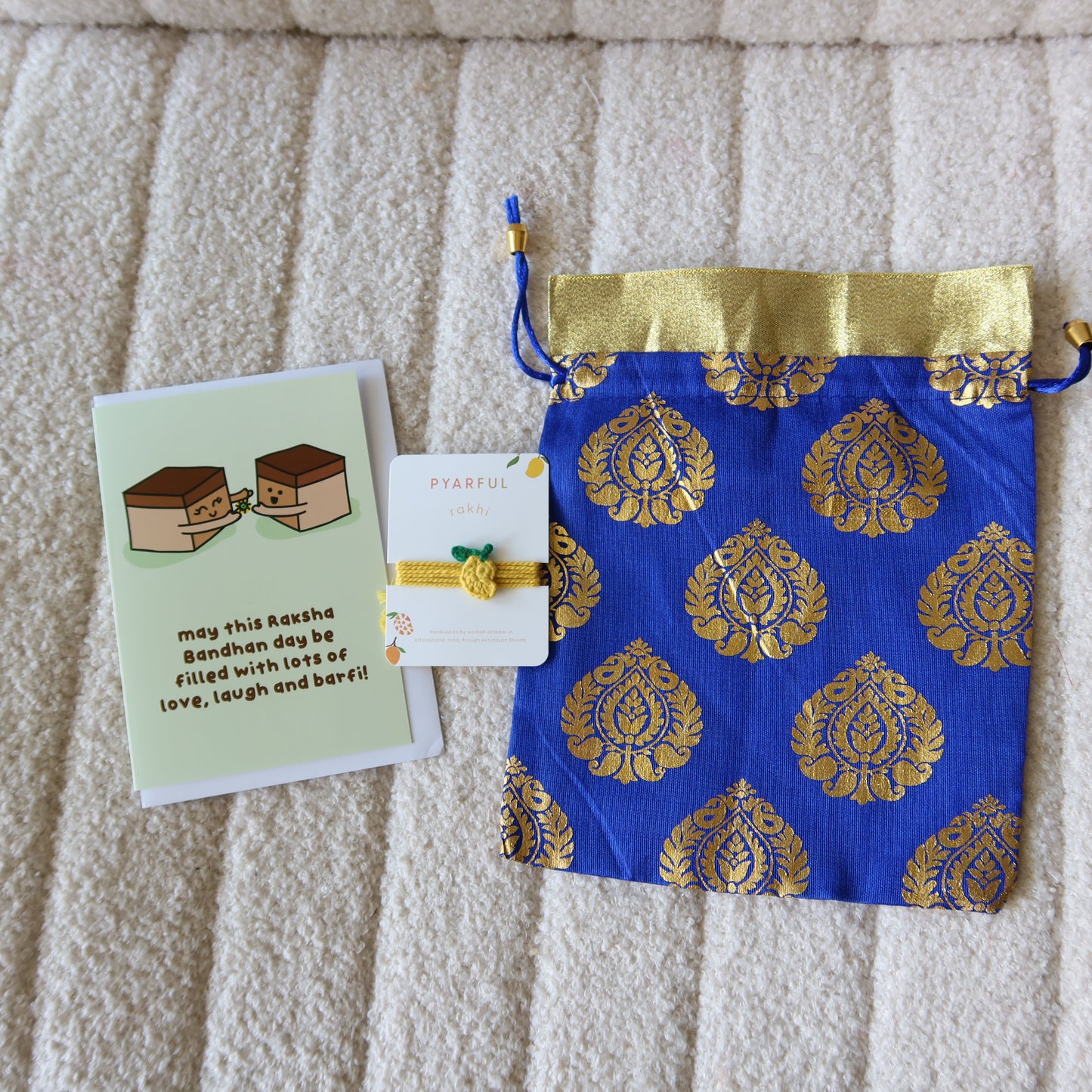 Love, Laugh & Barfi Rakhi Bundle