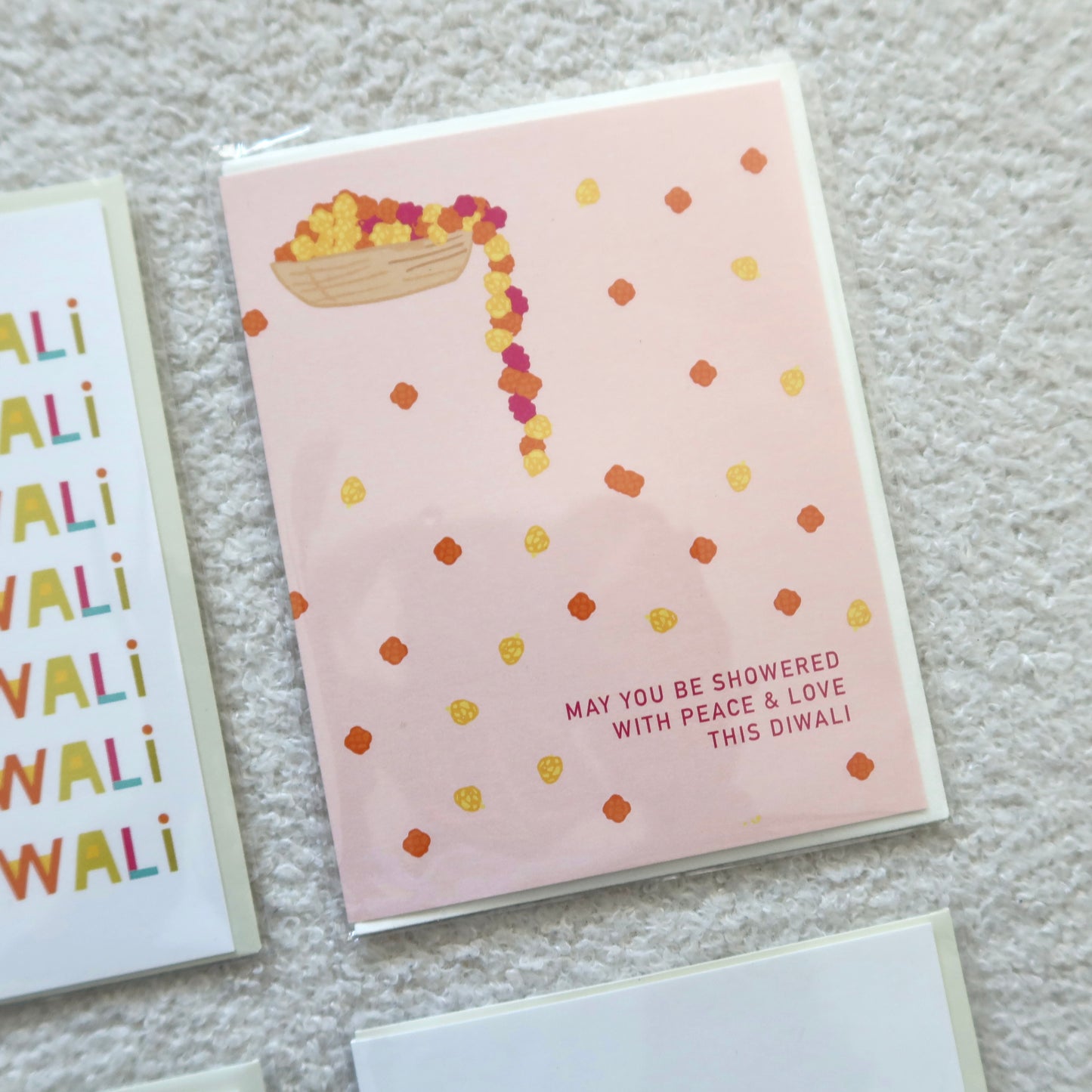 Diwali Greeting Card Set – Pack of 4 by Pyarful