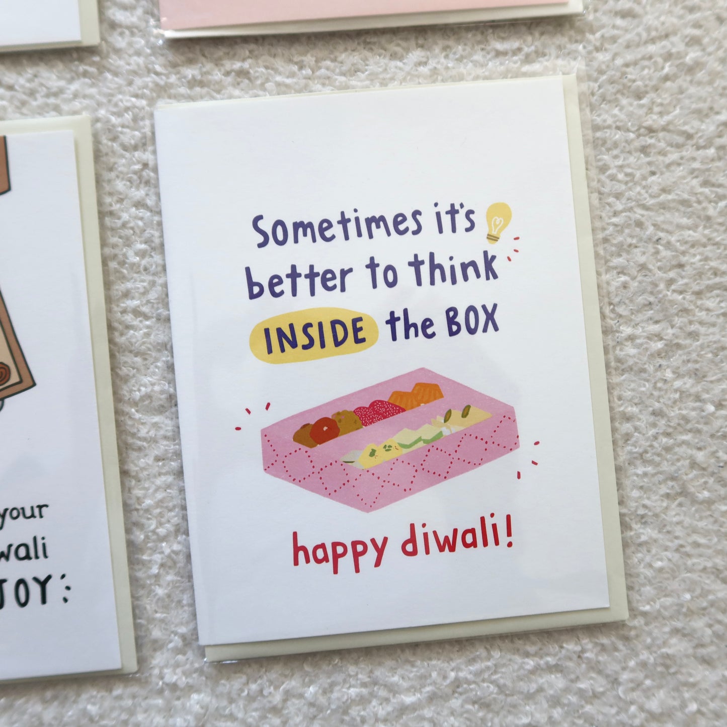 Diwali Greeting Card Set – Pack of 4 by Pyarful
