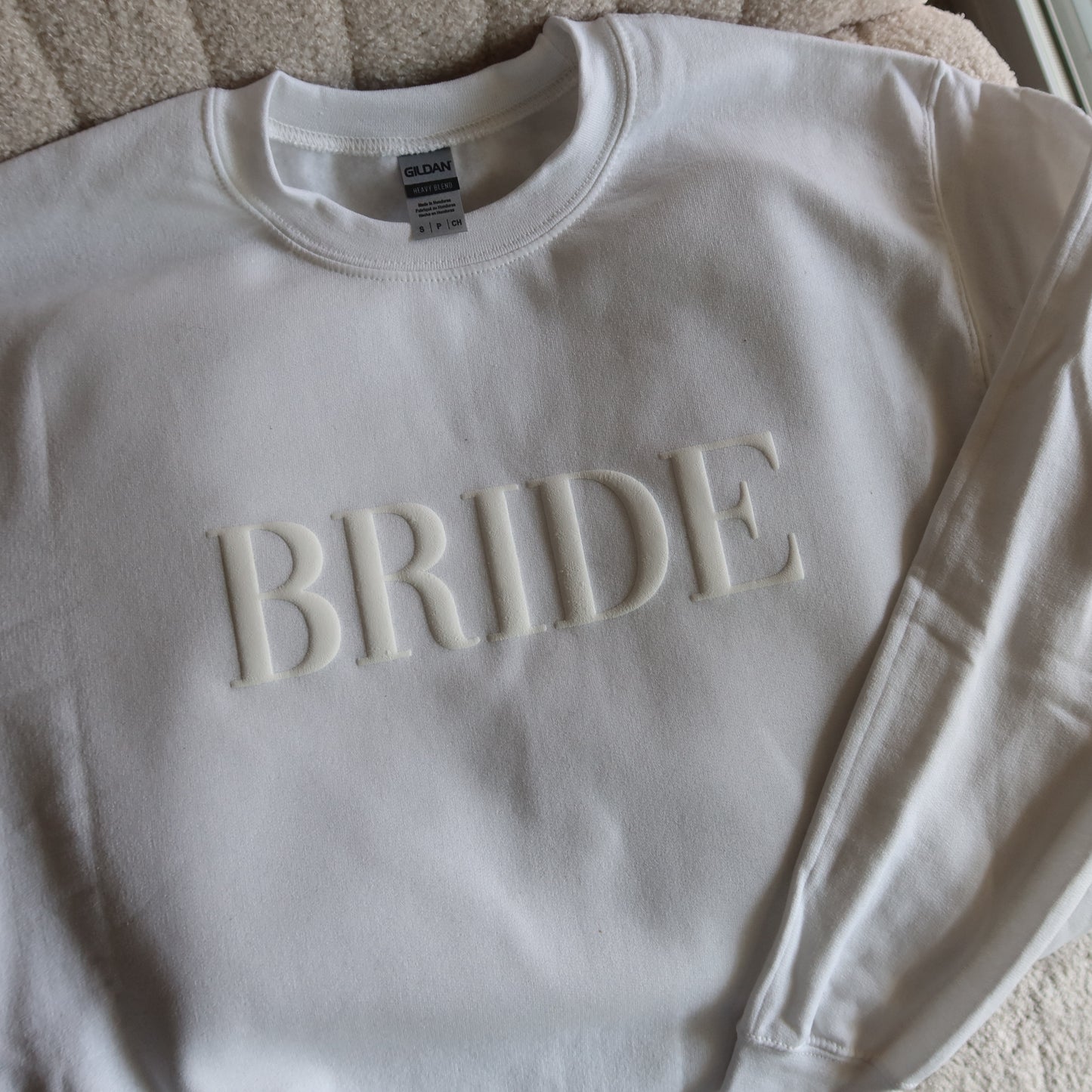 BRIDE Puff Print Crewneck