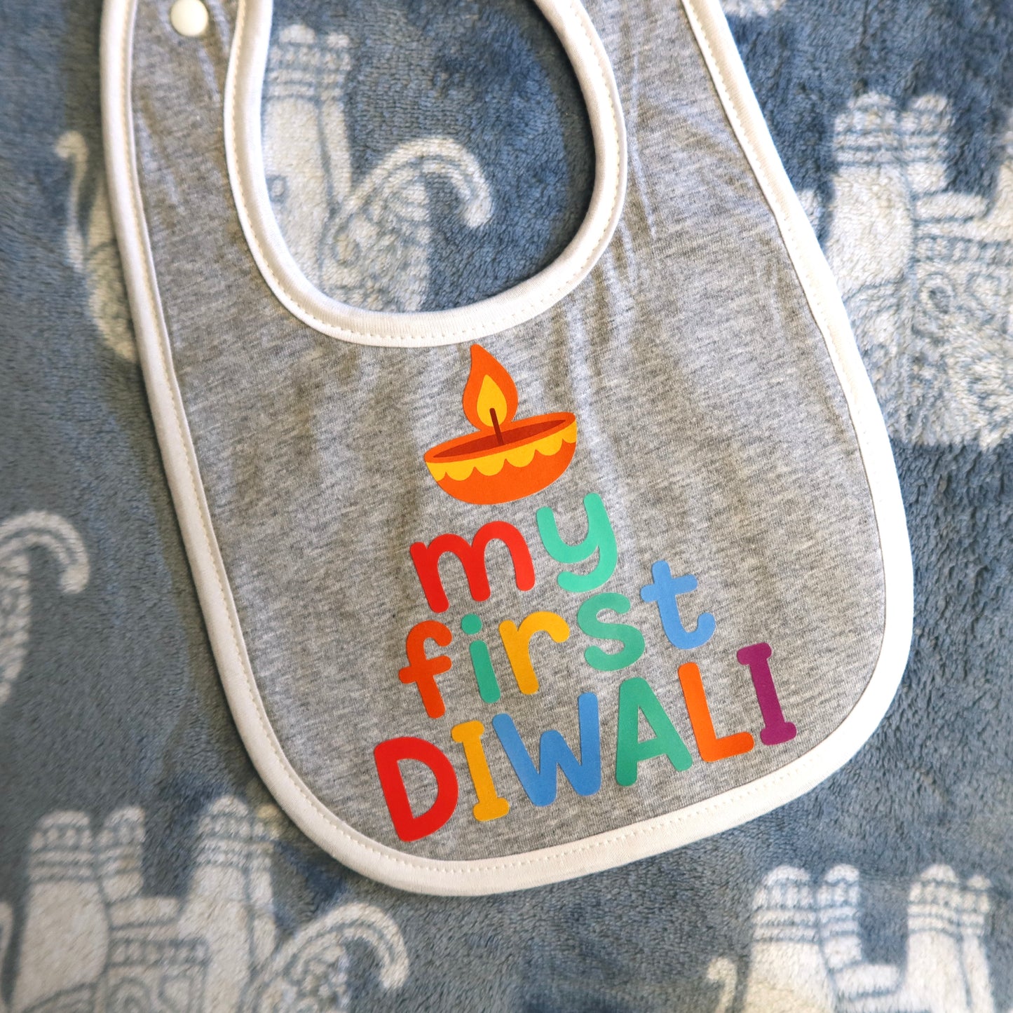 My First Diwali Baby Bib