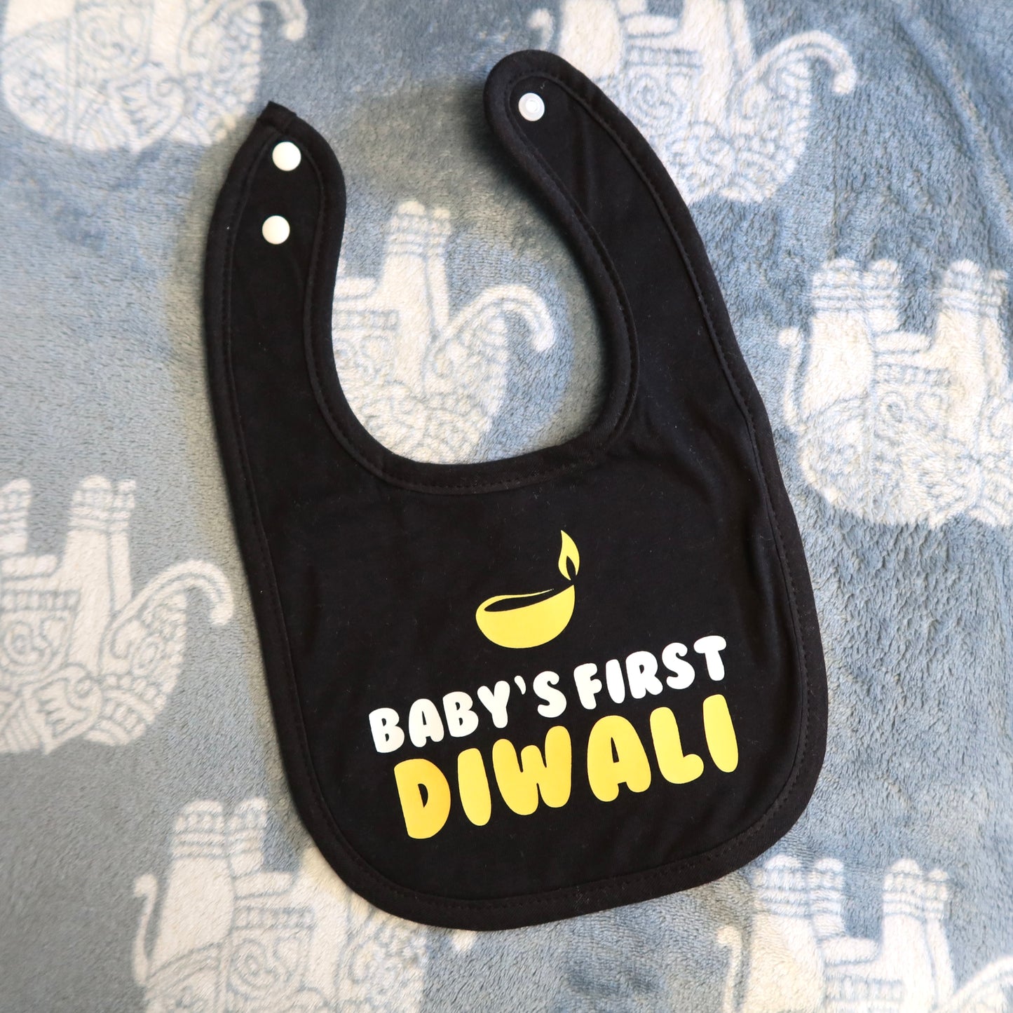 Baby's First Diwali Bib