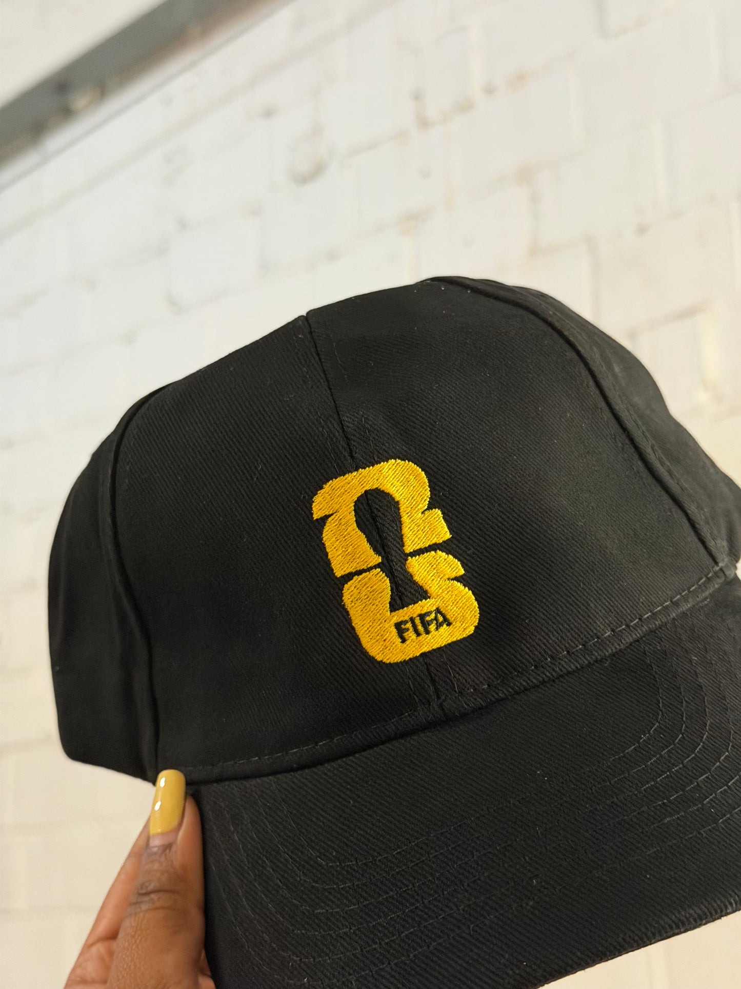 WORLD CUP 2026 Embroidered Cap - Black