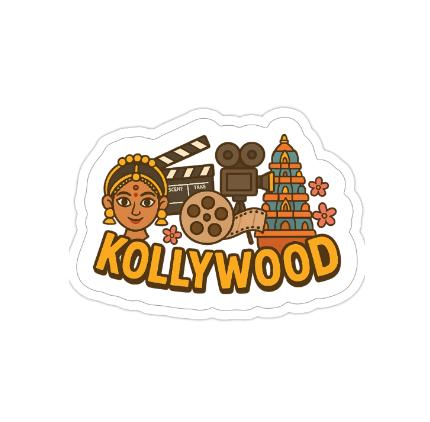 Kollywood 2x2 Sticker