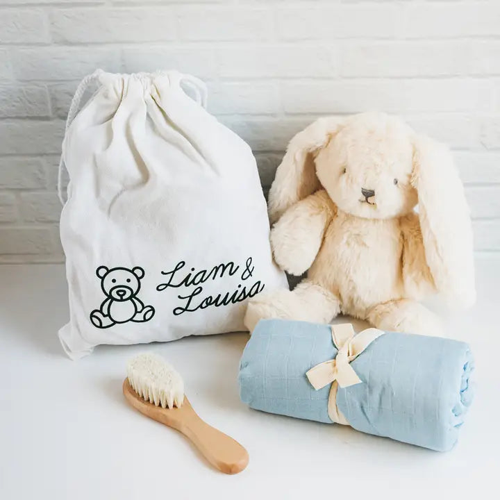Liam & Louisa™ 3-Piece Snuggle Set - Bea Bunny - Blue