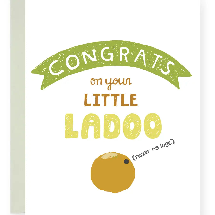 Little Ladoo No Naazar Greeting Card