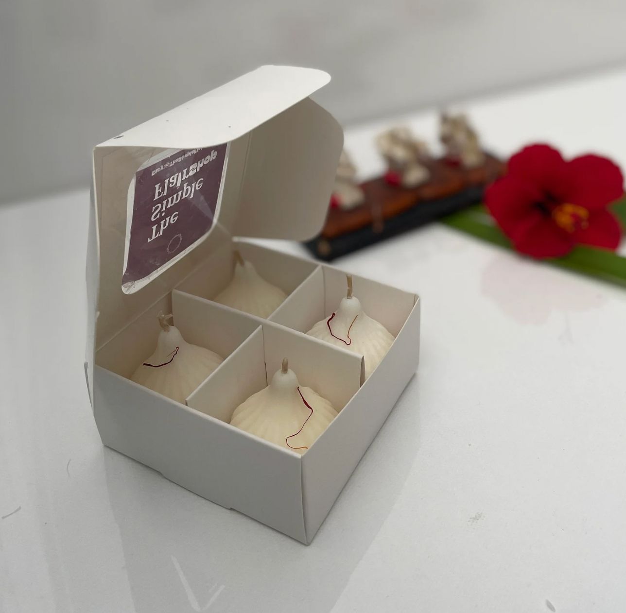 Modak Candle Set of 4