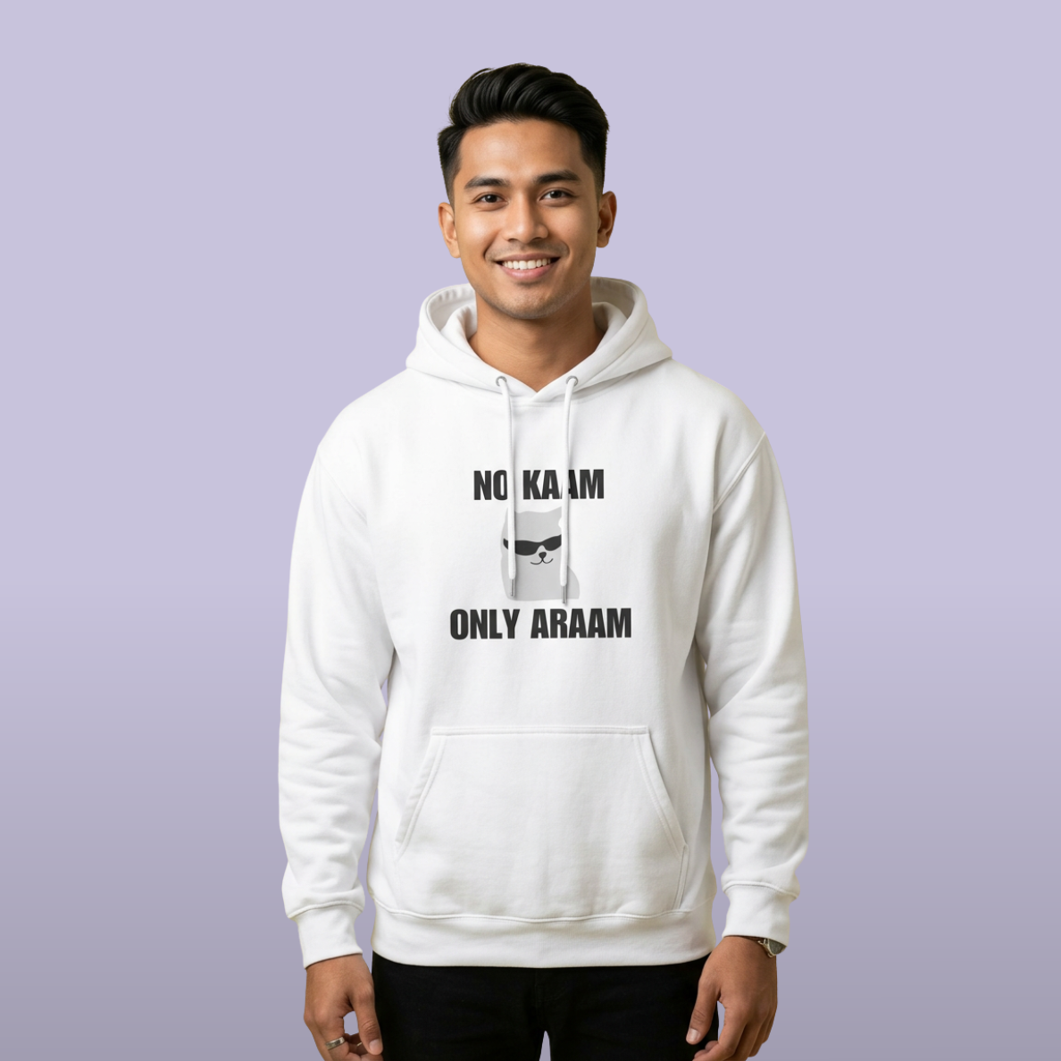 No Kaam Only Araam Hoodie