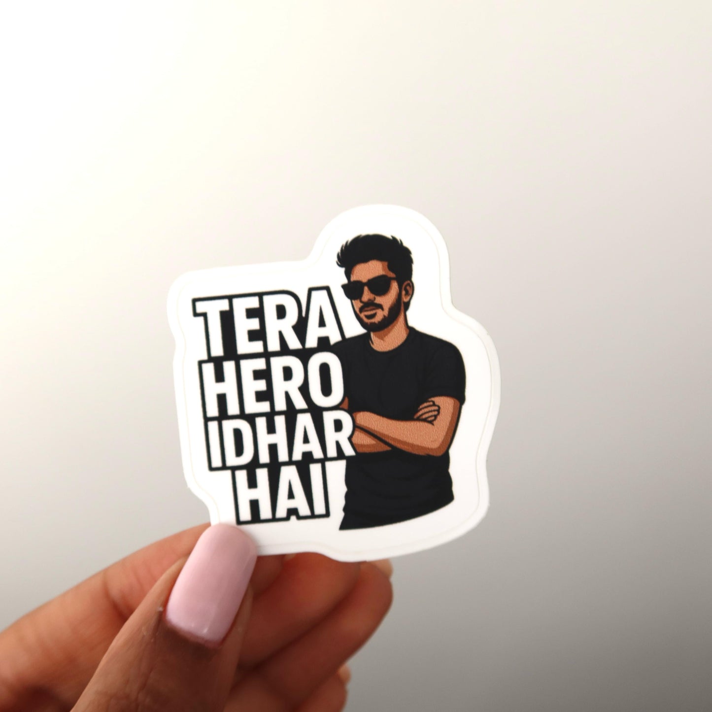 Tera Hero Idhar Hai 2x2 Sticker