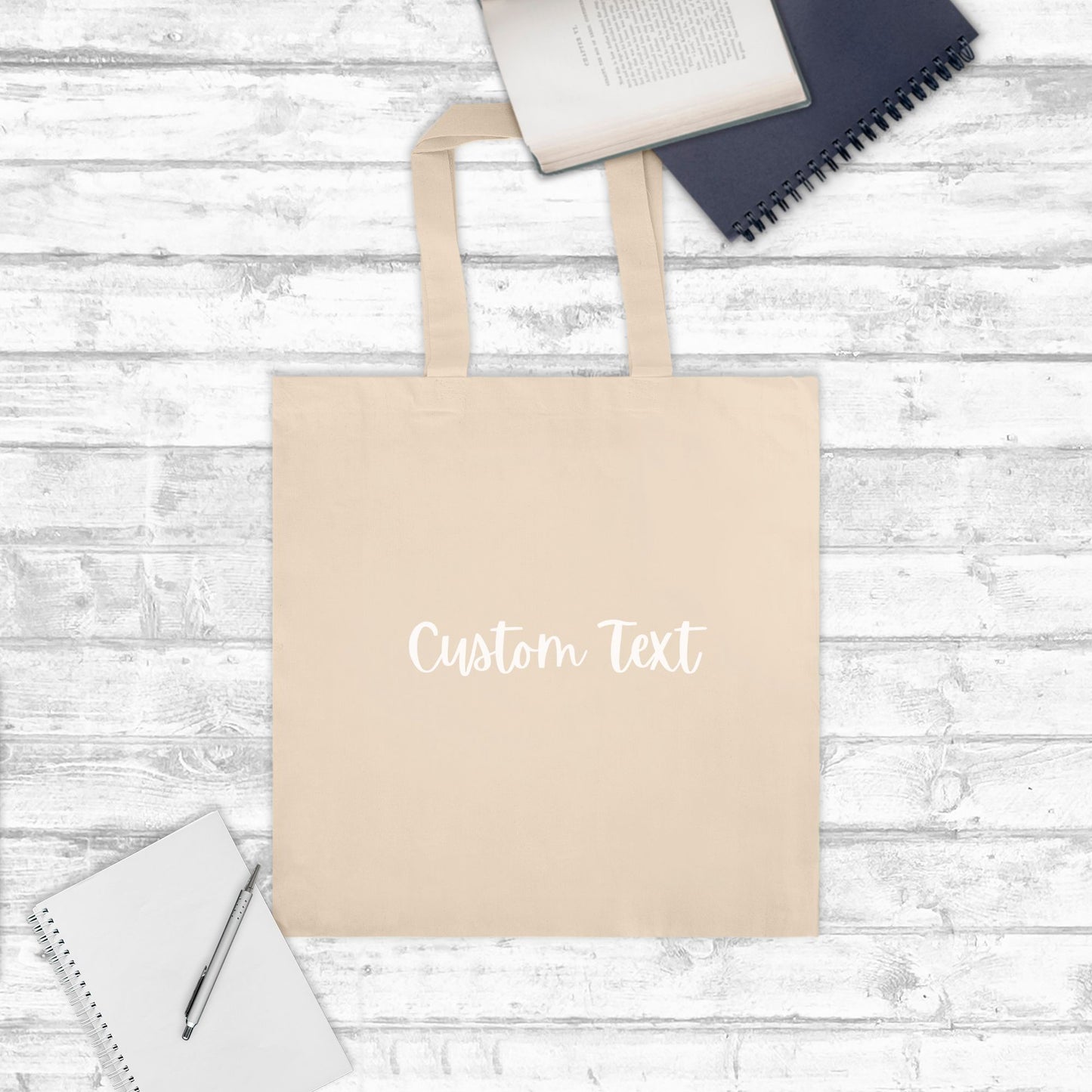 Custom Text - Tote Bag Lightweight
