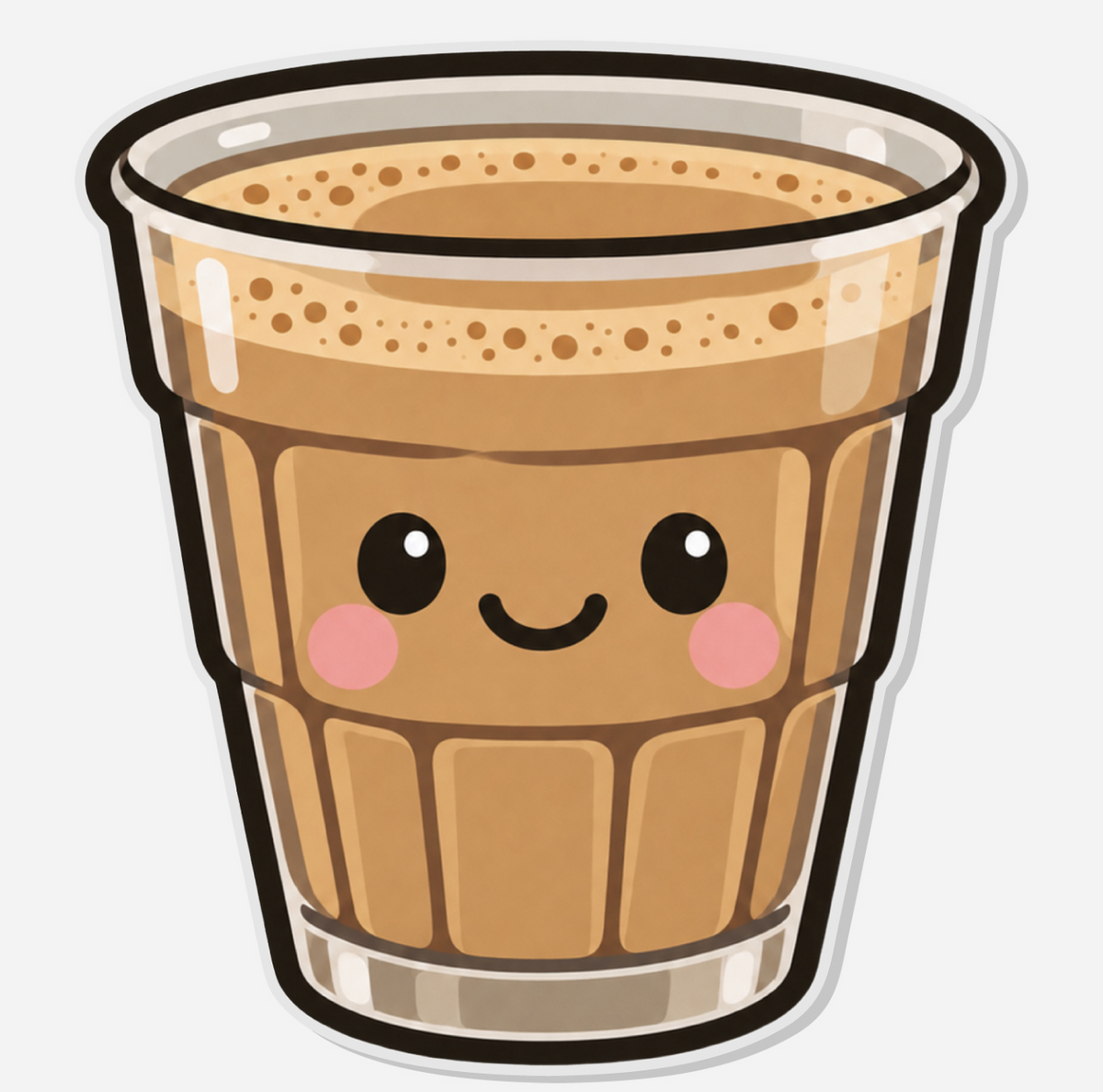 Cutting Chai Acrylic Magnet - SD Exclusive