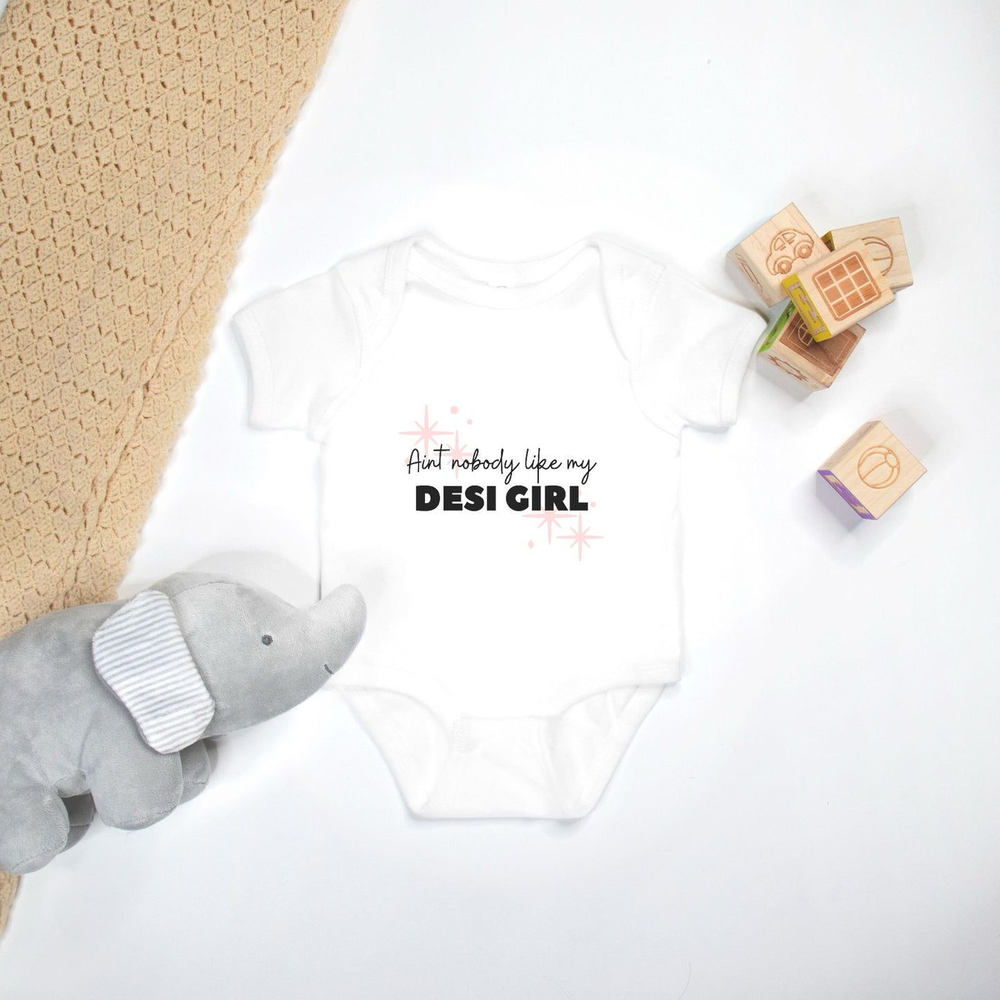 "Ain’t Nobody Like My Desi Girl" Baby Onesie