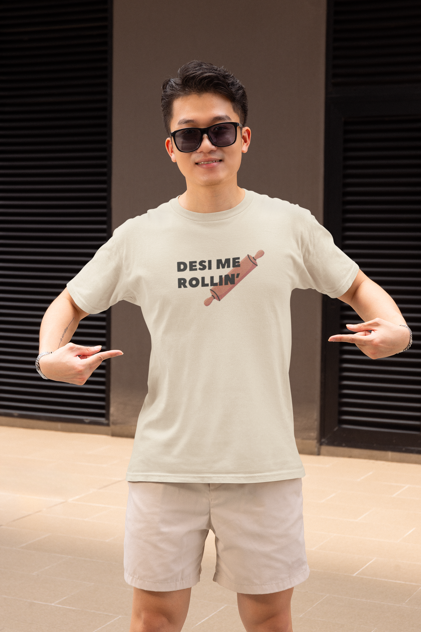 Desi Me Rollin' (Pin) Tee
