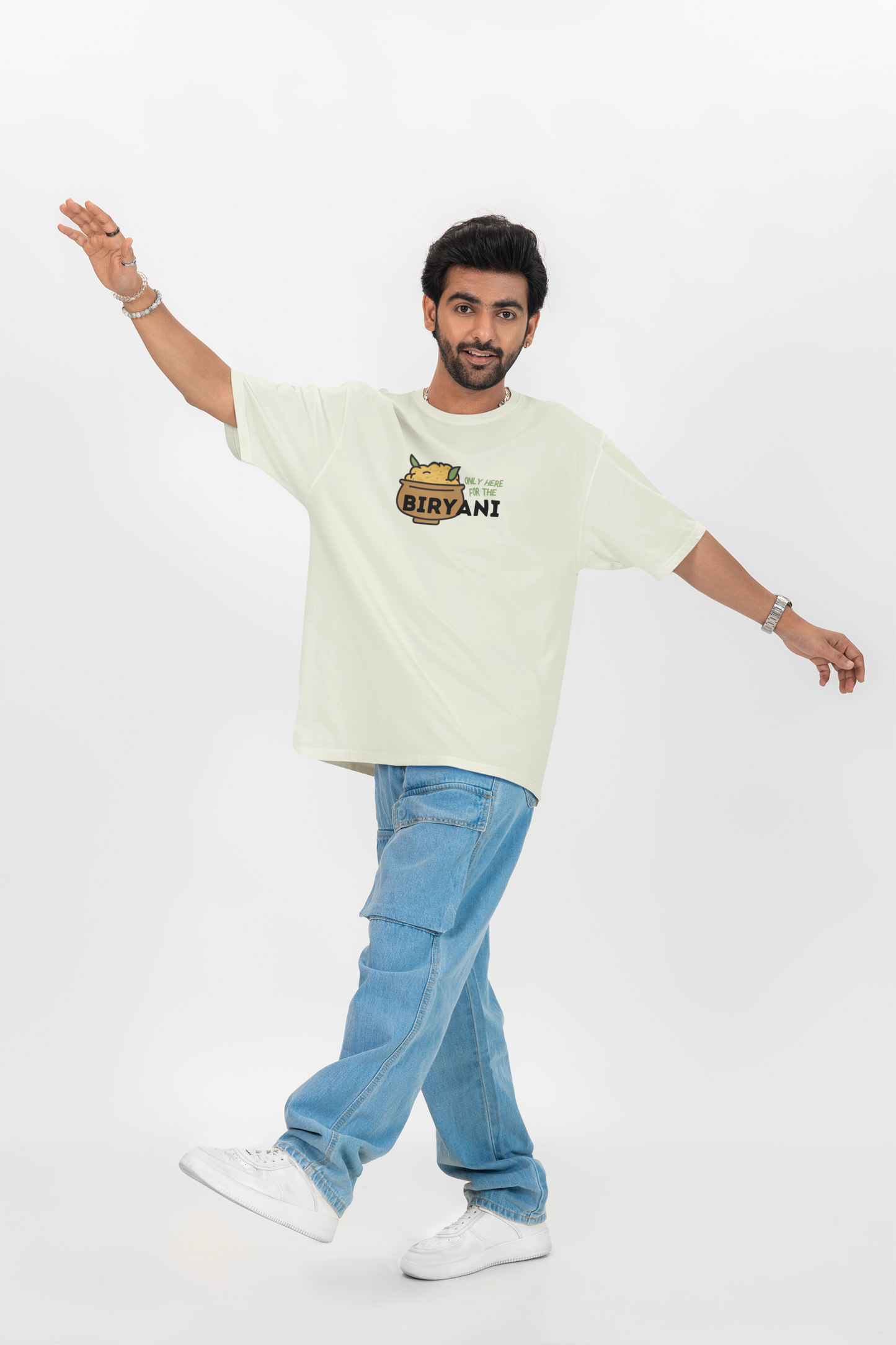 Only Here For The Biryani Tee