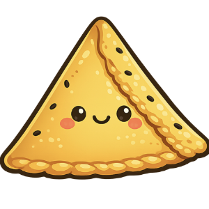 Samosa Vinyl Sticker - SD Exclusive