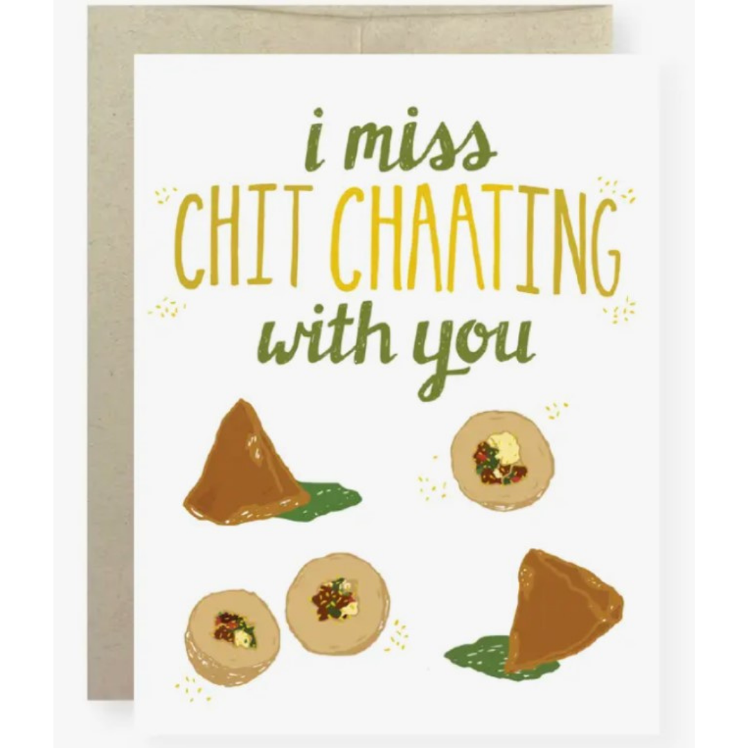 Chit Chaating Card