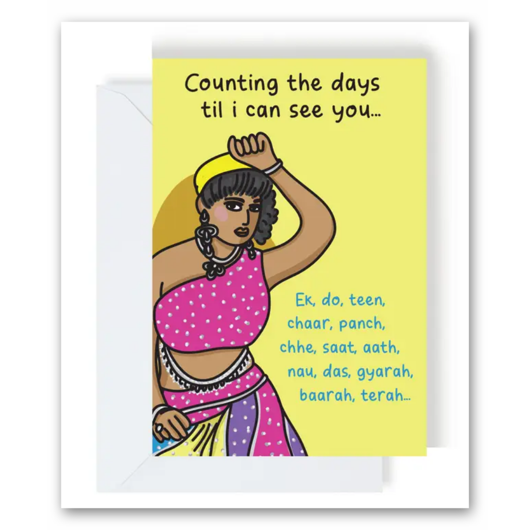 Counting The Days Greeting Card