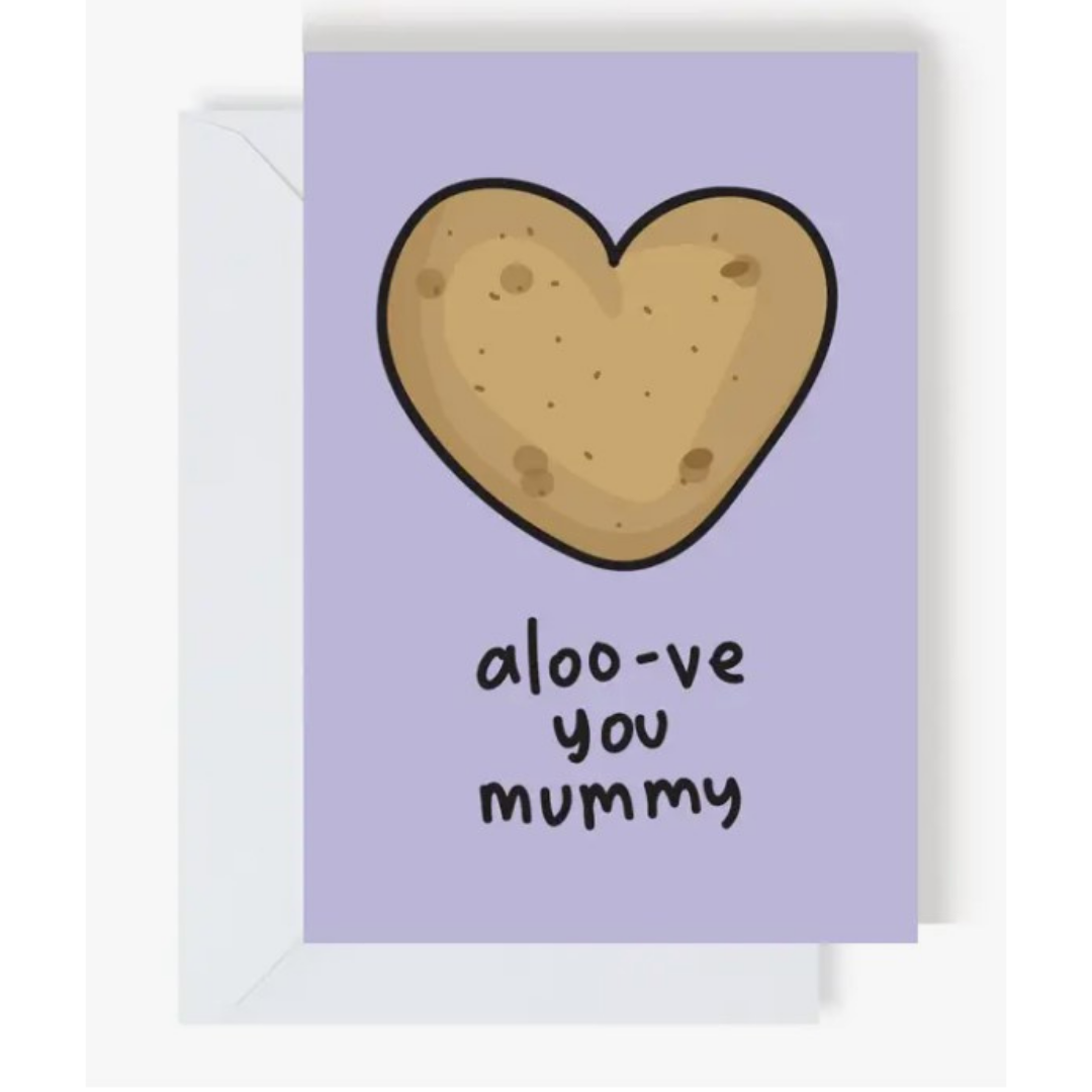 Aloove You Mummy Greeting Card