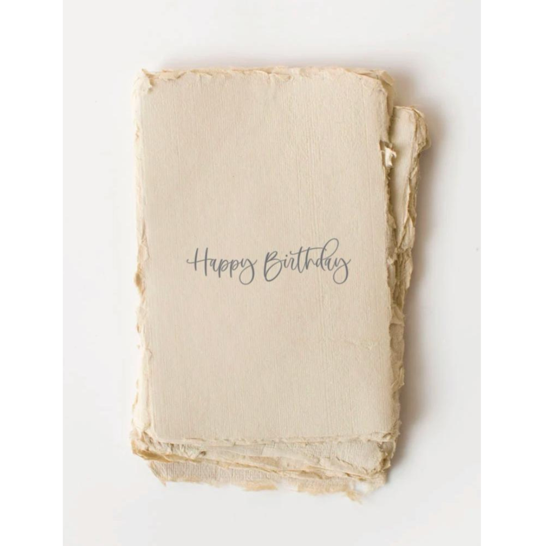 "Happy Birthday" Card