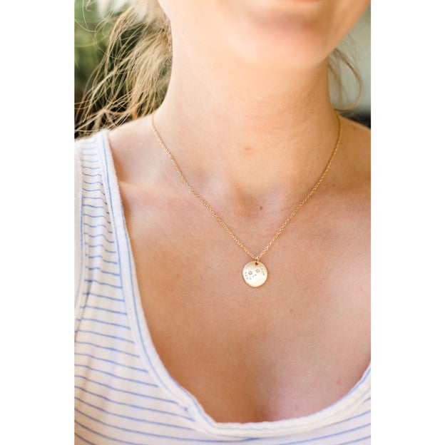 Zodiac Necklace - Gold - SCORPIO (Oct 23-Nov 21)