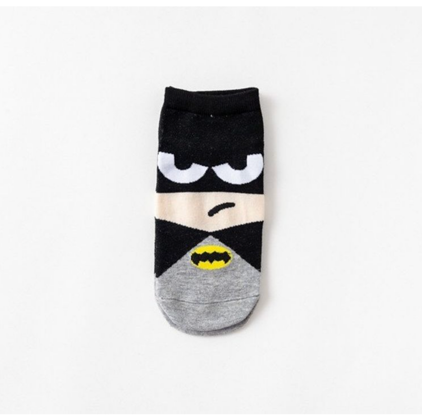 Superhero Cartoon Ankle Socks