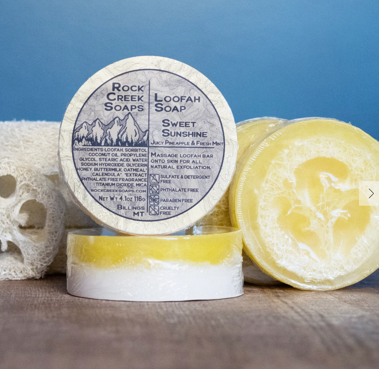 LOOFAH SOAP - Sweet Sunshine