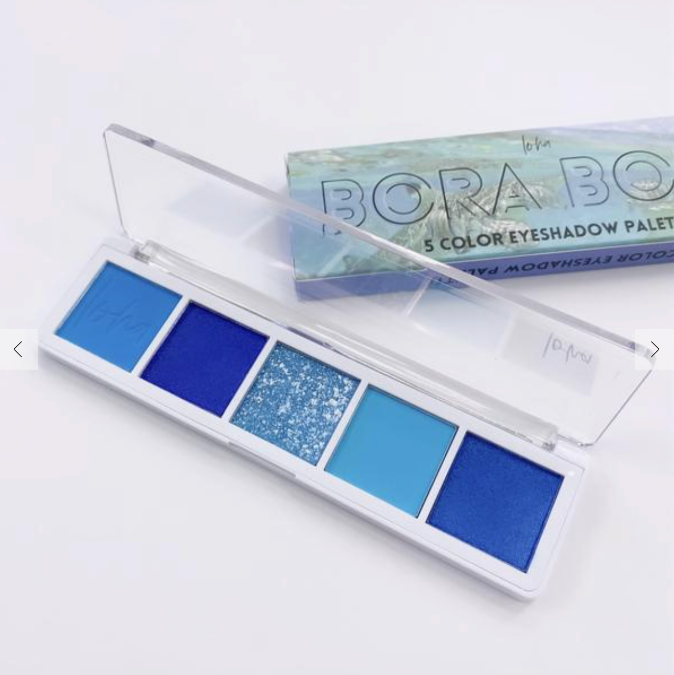 5 Color Eyeshadow Palette-Bora Bora (Blues)