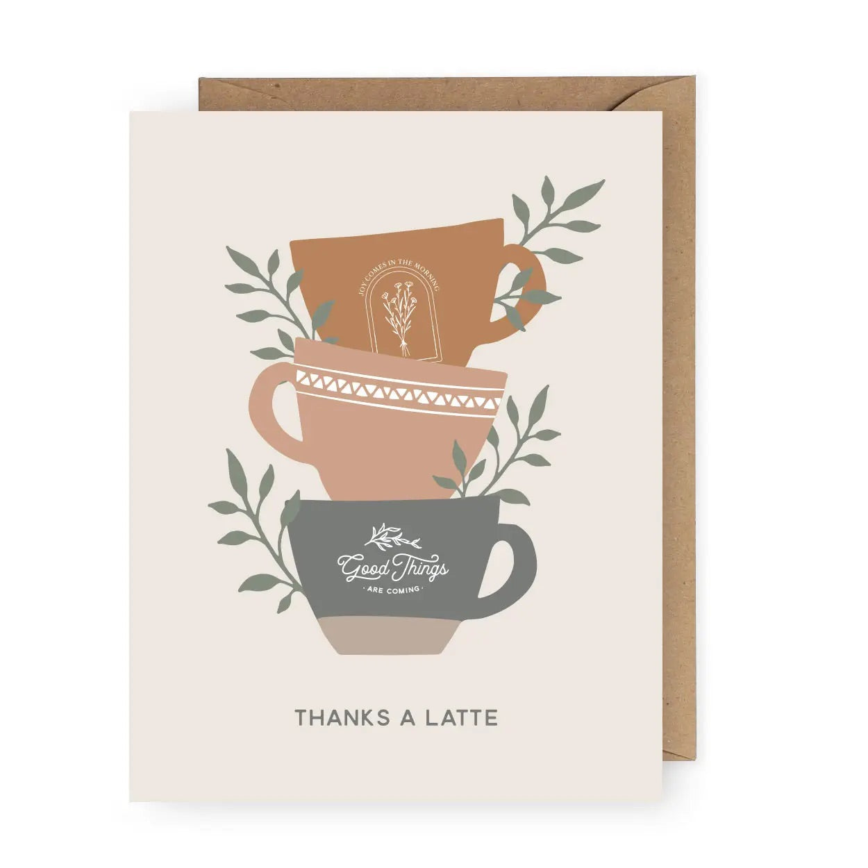 "Thanks a Latte" Greeting Card