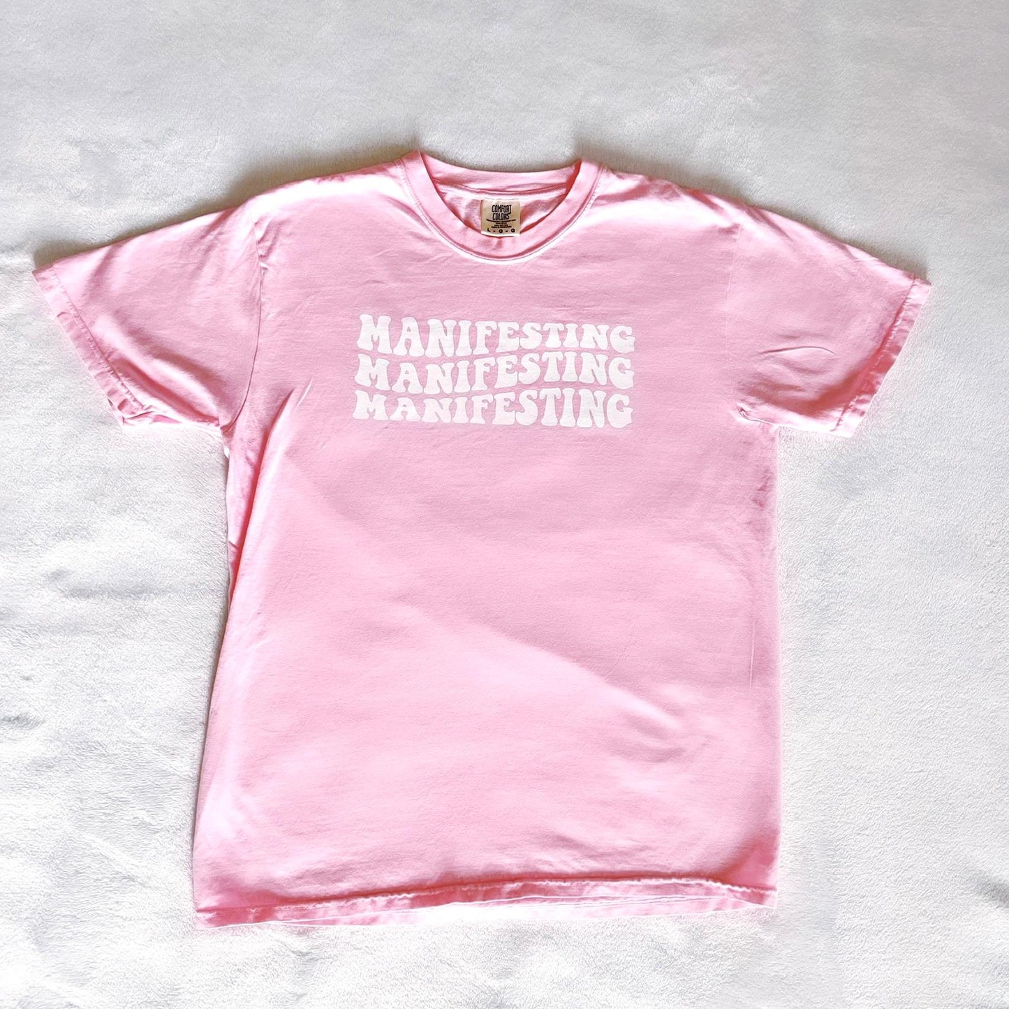 Manifesting - Blossom Comfort Colors Tee